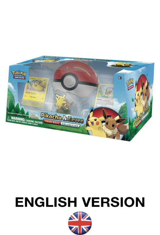 POKEMON Pikachu and Eevee Pokeball Collection