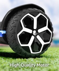 MAGIC HOVER Hoverboard for Kids Teenagers Adults, Self Balancing Scooter with Music Speaker App, 6.5 Inch Swift with Flashed Wheel Smart, UL2272 Certificated 2-blue 8 61tdQpf1CZL