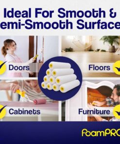 Foampro 175 Foam Paint Roller, Pack of 1 Roller 6" 12 61tdgsAcH3L