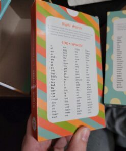 Think Tank Scholar 520 Sight Words Flash Cards (Award-Winning) Set - Preschool (Pre K) Kindergarten 1st 2nd 3rd Grade Homeschool (Kids Ages 3, 4, 5, 6, 7, 8, 9) Dolch & Fry High Frequency Sight Word Sight Words Bundle 74 61tdnvUhPoL