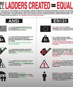 Xtend & Climb 770P telescoping-ladders, 12.5 ft, Yellow/Gray Classic Home Series 770P, Yellow/Gray 12.5ft Telescoping Ladder 19 61teb0TZ4LL