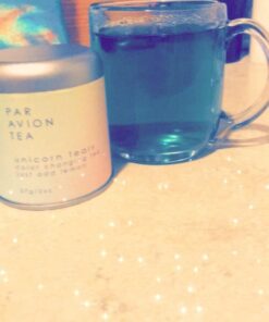 Par Avion Tea , Unicorn Tears Tea - Color Changing Green Tea With Rose Hip and Natural Flavors - 2 oz 10 61tfmsKe1WL