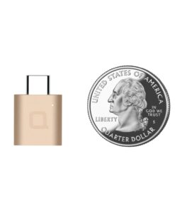 nonda USB C to USB Adapter,USB-C to USB 3.0 Adapter,USB Type-C to USB,Thunderbolt 3 to USB Female Adapter OTG for MacBook Pro 2016,MacBook Air 2018,MacBook 12 inch,and More Type-C devices(Gold) Gold 1 Pack 23 61tgAuAbXoL