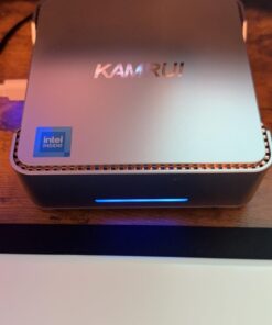 KAMRUI GK3 Plus Mini PC 16GB RAM 512GB M.2 SSD, Intel 12th Alder Lake N95 (up to 3.4GHz) Micro PC, 2.5''SSD, Gigabit Ethernet, 4K UHD, WiFi, BT, VESA/Home/Business Mini Desktop Computer 16GB+512GB/Intel Alder Lake N95 55 61tjMwZ38sL