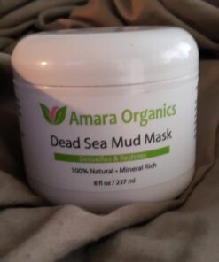 Dead Sea Mud Mask for Face & Body - Pure Mud with No Fillers Detoxifies & Restores Healthy Skin - 8 oz. 22 61tjhievbiL 1