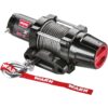 WARN 101020 VRX 25-S Powersports Winch with Handlebar Mounted Switch and Synthetic Rope: 3/16" Diameter x 50' Length, 1.25 Ton (2,500 lb) Capacity 2,500 lbs. 23 61tpfGvwSmL