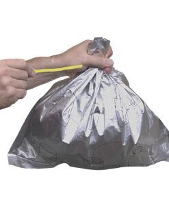 Alternative view of Justrite 26827 Aluminum/Polyethylene Disposable Bucket Liner with Twist-Tie, For Smoking Receptacles (Pack of 10)