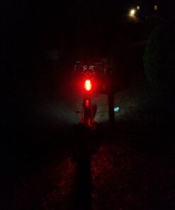 BLITZU 2023 Cyborg 168H Bike Headlight or 168T Tail Light USB Rechargeable LED Bicycle Lights Set Front Back Night Riding, Cycling Safety Reflector Accessories 168t (Rear Bike Light) 37 61tqEW7vGWL