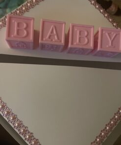 Beistle White Card Box Holder For Weddings, Baby Showers, Birthdays, Graduation Party Supplies 9" x 9" 36 61tqSx33CpL