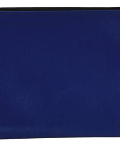 MMF Industries Leatherette Zipper Wallet, 3 Wallets per Pack, Blue, 11 x 6 Inches (234110638) 3 Pack 7 61trKSlj7L
