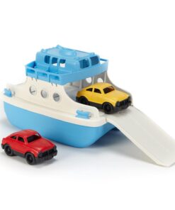 Alternative view of Green Toys Ferry Boat with Mini Cars Bathtub Toy, Blue/White, Standard Standard Packaging