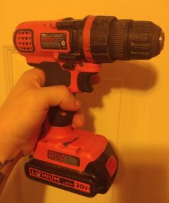 BLACK+DECKER 20V MAX Cordless Drill and Driver, 3/8 Inch, With LED Work Light, Battery and Charger Included (LDX120C) Drill/Driver Only 58 61tsPIBsHNL