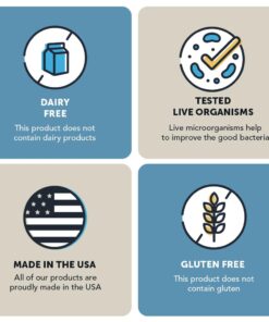 Vitamin Bounty Pro-Daily Probiotic - 13 Probiotic Strains, Gut Health, Digestive Health, Including Lactobacillus Acidophilus, Probiotic for Women and Men (Pro-25 Probiotics) Pro-25 Probiotics 27 61tsqSu9YJL