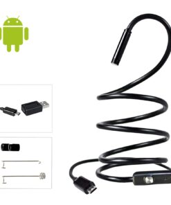 Gintai 7mm Flexible USB Semi-Rigid Endoscope Camera Waterproof Snake Microscope Borescope Inspection Camera for Laptops and USB OTG Compatible Android Smartphones with 6 LED and 1M Cable 9 61ttPlIqrbL