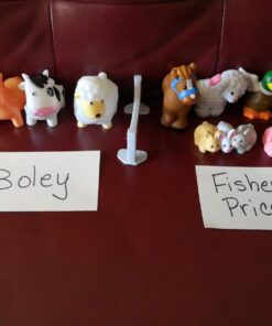 Green Toys Farm Playset - 13 Piece Pretend Play, Motor Skills, Language & Communication Kids Role Play Toy. No BPA, phthalates, PVC. Dishwasher Safe, Recycled Plastic, Made in USA, Red, Pack of 1 34 61ttY0xil7L