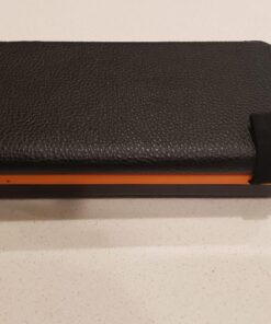 Hiluckey Solar Charger 25000mAh, Outdoor USB C Portable Power Bank with 4 Solar Panels, 3A Fast Charge External Battery Pack with 3 USB Outputs Compatible with Smartphones, Tablets, etc. Orange 59 61tuoxXhxqL