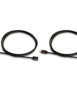 Amazon Basics 2-Pack USB-A 3.0 Extension Cable, 4.8Gbps High-Speed, Male to Female Gold-Plated Connectors, 6 Foot, Black 6 Feet 24 61tv4zR5JPS