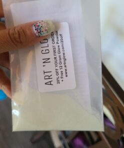 Glow in The Dark Pigment Powder - Neutral and Fluorescent color for Art Painting, Fine Art, Nail Art Paint, and DIY Crafts - Non-Toxic, Long Lasting 10+ Color Options - Neutral Aqua - (12 Grams) 12 Grams 44 61tvXzGnIL