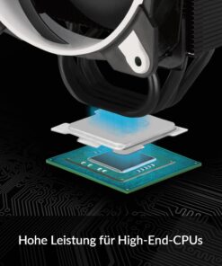 ARCTIC Freezer 34 Esports Duo - Tower CPU Fan with BioniX P-Series case Fan in Push-Pull, 120 mm PWM CPU Air Cooler, for Intel and AMD Socket, LGA1700 Compatible - White 31 61tvsPcJKcL