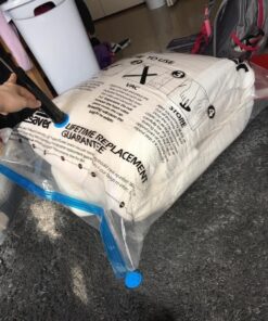 Spacesaver's Space Bags Vacuum Storage Bags (Jumbo Vacuum Storage Bags 6-Pk) Save 80% Space - Vacuum Bags for Comforters and Blankets, Bedding, Compression Seal for Closet Storage - Pump for Travel 6 Pack Jumbo 54 61tw3ySRKuL