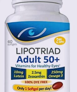 Lipotriad Eye Vitamin and Mineral Supplement, 60 Count 14 61twGIktSGL