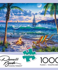 Alternative view of Buffalo Games - Darrell Bush - Coastal Twilight - 1000 Piece Jigsaw Puzzle
