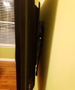 Sanus Universal Low Profile Tilt TV Wall Mount for 37" - 80" LED, LCD & Plasma TVs, Eliminates Glare with 10º of Tilt & Post-Install Adjustments - 3 Step Install - Safety Certified - MLT14-B1 33 61txECSHciL