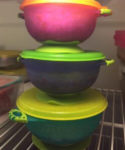 Baby Bowls and Matching Lids - Suction Cup Bowls for Babies, Toddlers & Infants - Set of 3 Sizes - 6 Pieces 28 61tyyYFvUjL