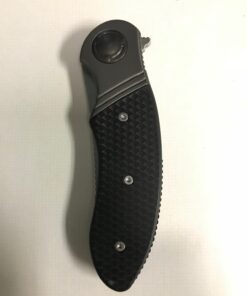 COLUMBIA RIVER KNIFE & TOOL Hootenanny EDC Folding Pocket Knife: Hunting, Outdoor, Everyday Carry, Satin Blade, Friction Grooves, IKBS Ball Bearing Pivot, Stainless Bolster, Nylon Handle, Pocket Clip K300KXP, Purple 56 61u X6wfKYL