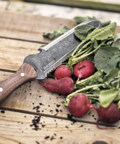 Barebones Hori Hori Classic Garden Knife - Heat-Tempered Stainless Steel Blade and Walnut Handle 25 61u2cngOhwL