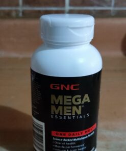GNC Mega Men Essentials One Daily Multivitamin | Supports Overall Health and Muscle Performance | 60 Count 60 Count (Pack of 1) 36 61u7DdnLiL