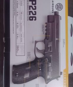 Sig Sauer P226 .177 Airgun Pellet Pistol Black Air Pistol 177 Caliber 36 61u8LFRQcL