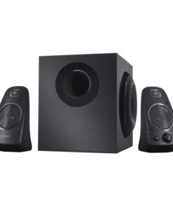 Logitech Z623 400 Watt Home Speaker System, 2.1 Speaker System - Black Analog 39 61uADVNEMLL