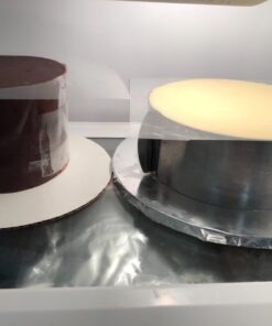 CALIFORNIA CADE ELECTRONIC Cake Mold-Cake Ring-Adjustable Round Stainless Steel 6 to 12 Inch Cake Mold - Cake Baking Supplies 45 61uB9ubucL