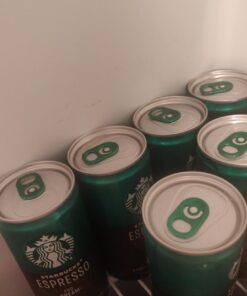 Starbucks Ready to Drink Coffee, Espresso & Cream, 6.5oz Cans (12 Pack) (Packaging May Vary) Espresso Cream 26 61uCbydVmqL
