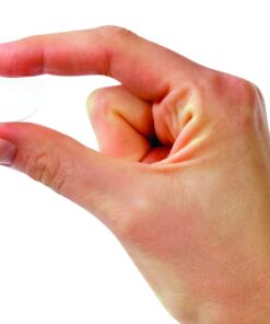 OPTX 20/20 Hydrotac Stick-on Bifocal Reading Glasses Clear 1.2 Millimeters 2 x 22 61uDSs78AqL