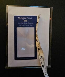 MagniPros Premium 3X (300%) Page Magnifying Lens with 3 Bonus Bookmark Magnifiers for Reading Small Prints, Low Vision Aids & Solar Projects 41 61uDYNeGEoL