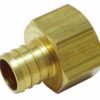 Watts PEX LFP-715 Female Adapter 3/4-Inch Barb x 3/4-Inch Female Pipe Low-Lead, Brass 15 61uDd2vtWzL