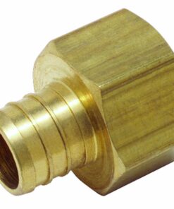 Watts PEX LFP-715 Female Adapter 3/4-Inch Barb x 3/4-Inch Female Pipe Low-Lead, Brass