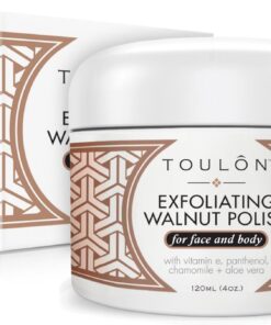 Exfoliating Face Scrub - Exfoliate Scrub - Natural Walnut Scrub Exfoliator for Face & Body. Best Body Scrub Exfoliator for Men and Women. Facial Exfoliant. Acne Blackhead Treatment 17 61uF9jXiv3L