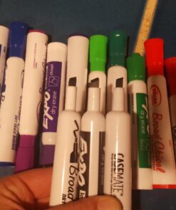 EXPO Low Odor Dry Erase Markers, Chisel Tip, Assorted Colors, 16 Pack 16 Count (Pack of 1) 54 61uHG8ssajL