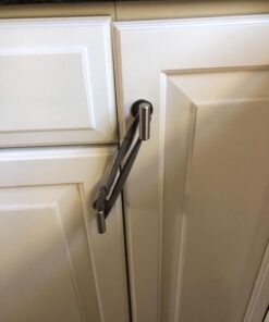 6-Pack Sliding Cabinet Locks - Reusable U-Shaped Child Cabinet Locks for Baby Proofing Cabinets, Drawers, Cupboards & More - No Tools, No Drilling, Easy to Use Child Proof Cabinet Latches by Wittle 31 61uImsyPVwL 3