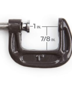 Alternative view of TEKTON Malleable Iron C-Clamp Set (3-Piece) | 91809