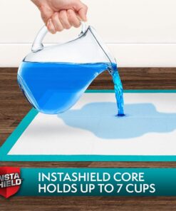 Simple Solution Extra Large Training Puppy Pads - 3 in 1 Attractant - Absorbs Up to & Cups of Liquid - 28x30in - 50 Count 50 ct 17 61uLmvYpwL