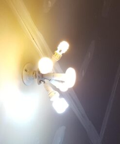 JACKYLED 5 in 1 Light Socket Splitter E26 E27 Adapter Converter Standard LED Bulbs Holder 360 Degrees Adjustable 180 Degree Bendable Max Watt 300W 41 61uMmbRv1QL