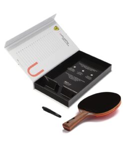 Killerspin Jet800 Speed N2 Ping Pong Paddle with Storage Case Red/Black 17 61uMz0LqCiL