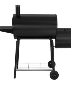 Royal Gourmet CC1830S 30" BBQ Charcoal Grill and Offset Smoker | 811 Square Inch cooking surface, Outdoor for Camping | Black Grill & Smoker 43 61uNsdgLIdS 1