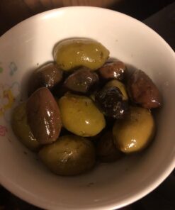 Trader Joes Marinated Olive Duo with Lemon and Herbs (2 Pack), 8.8 OZ each 8.8 Ounce (Pack of 2) 4 61uNvUC4reL