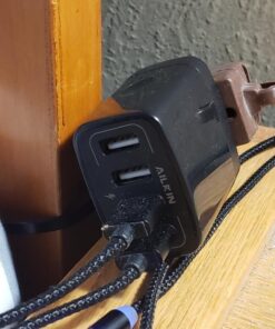 Wall Charger, USB Charger Adapter, AILKIN 4.8A 4Multi Port Fast Charging Station Power Base Block Plug Cube Brick for iPhone 15 14 SE 13 12 11Pro Max/XR/XS/8Plus, Samsung A14/A13/S23/S22 Kindle Plug Black 1 35 61uOdXO1ZWL