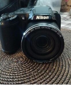 Nikon Coolpix L340 20.2 MP Digital Camera with 28x Optical Zoom and 3.0-Inch LCD (Black) Base 51 61uRoabOmGL